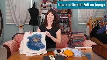 Learn to Needle Felt an Image