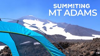 Camping & Summiting Mt Adams | Washington’s 2nd Highest Volcano