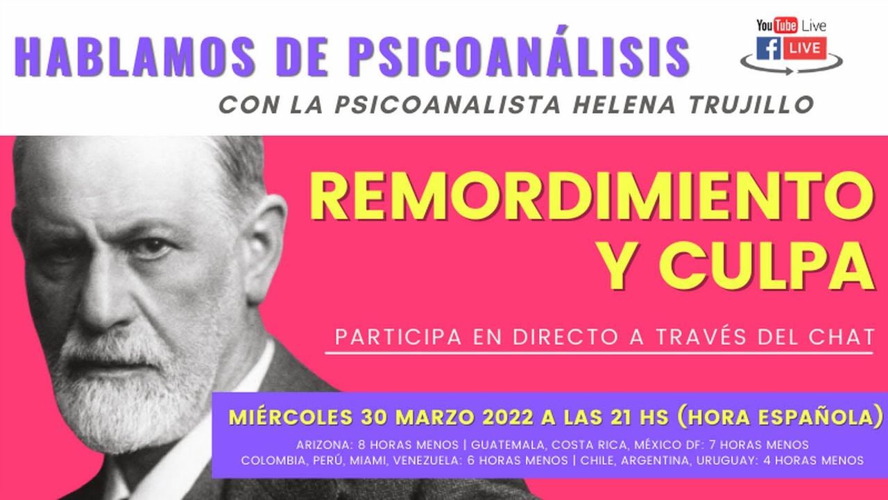 REMORDIMIENTO Y CULPA. HABLAMOS DE PSICOANÁLISIS.