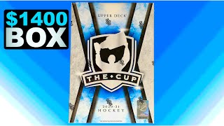 2020-21 Upper Deck The Cup Hockey Hobby Box Break