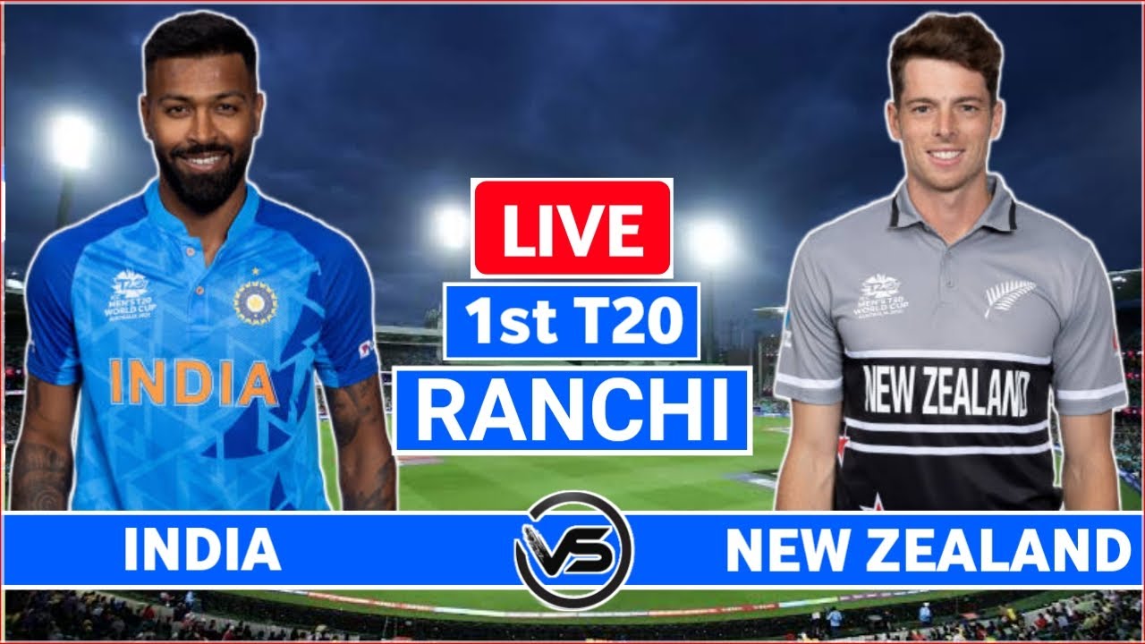 India vs New Zealand 1st T20 Live IND vs NZ 1st T20 Live Scores and Commentary
