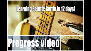 How to practise super fast blues: Stevie Ray Vaughan, Scuttle Buttin