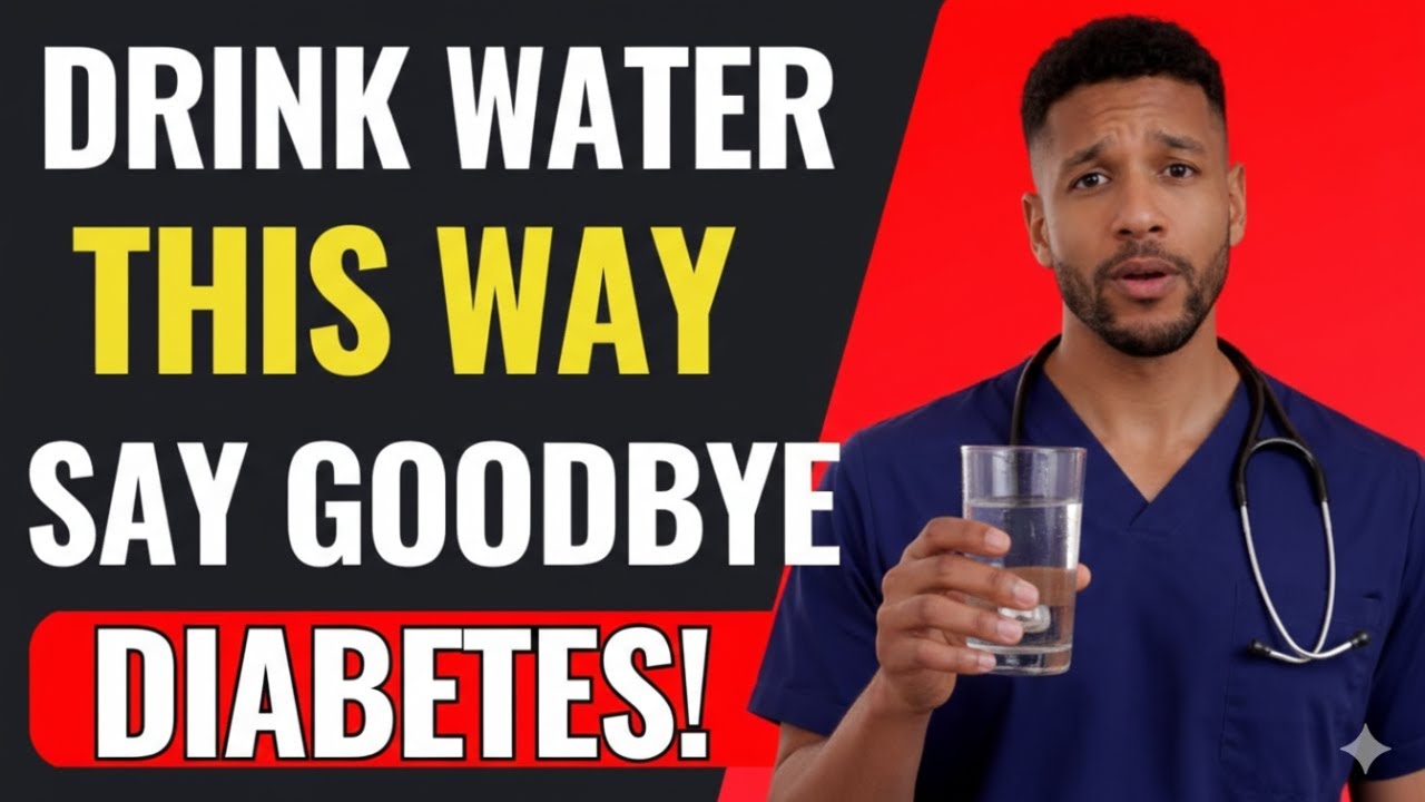 Doctor Explains: How Seniors Should Drink Water to Support Blood Sugar and Diabetes Health