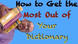 How to Get the Most Out of Your Dictionary - German Learning ... 