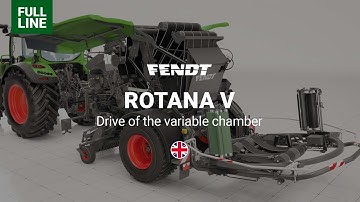 The new Fendt Rotana | Fendt Rotana V | Drive of the variable chamber