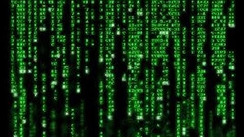 How to make the Matrix Effect using NOTEPAD!! [Easiest Way]