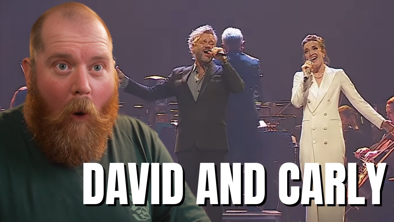 Aussie Reacts to David Phelps and Carly Paoli You'll Never Walk Alone