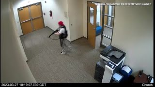 Video shows Nashville shooter roaming school halls with assault rifle