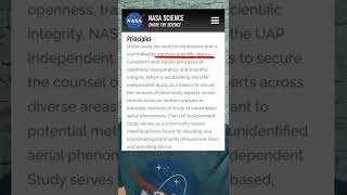 Nasa UFO investigation update! #update #nasa #ufo