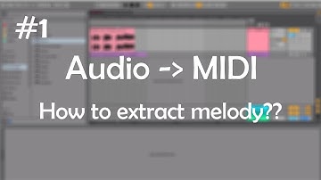 How to extract melody from any audio sample || Live tips #1 ||