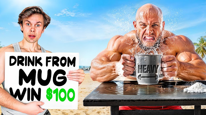 Drink From World's Heaviest Mug, Win $100