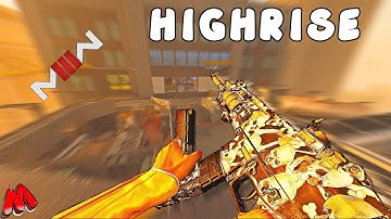 THIS is SPAWN TRAPPING on Highrise CONTROL in MW3 RANKED