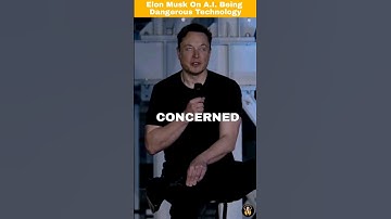 Elon Musk On A.I. Being Dangerous Technology 😯 #elonmusk #artificialintelligence  #shorts