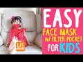 The Complete Guide : Face Mask w/ Filter Pocket for Kids (& Adults) - Bhs Indonesia w/ ENG Sub