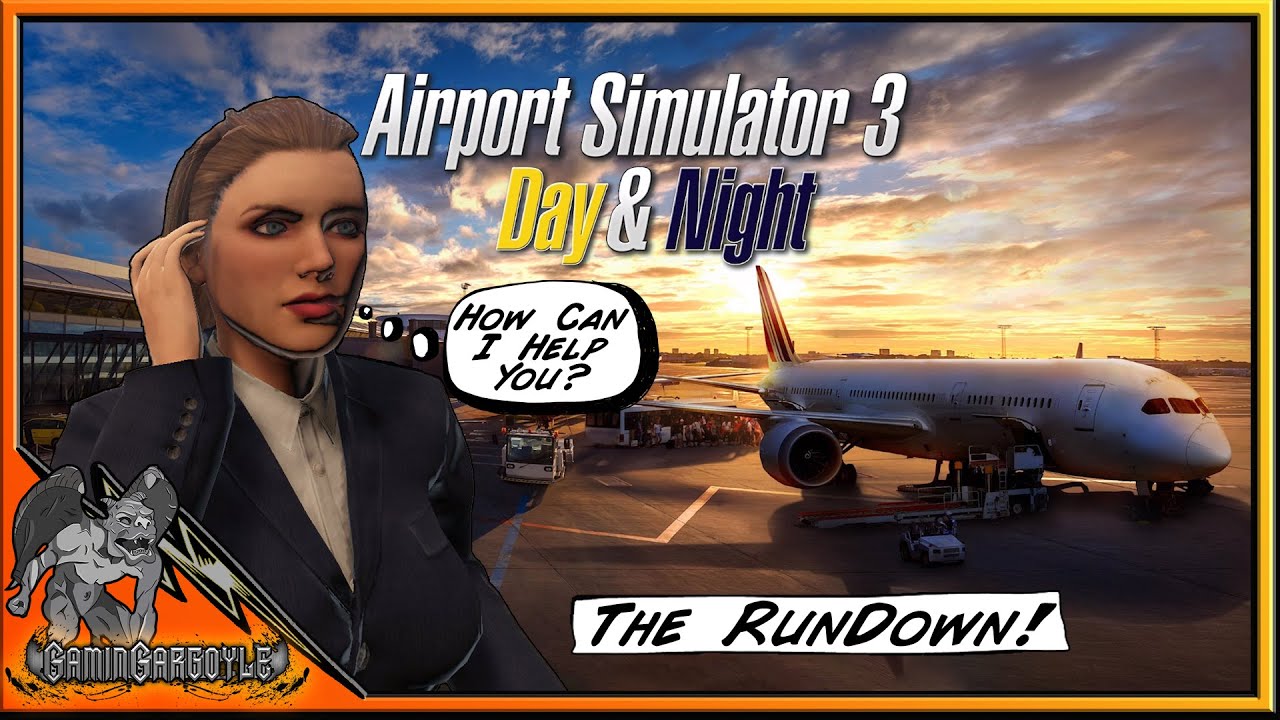 Airport Simulator 3 Day Night | ✈️ How To... ✈️ - YouTube