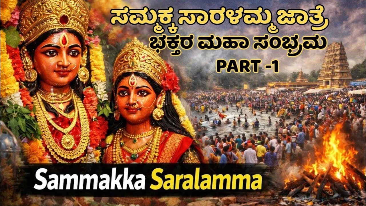 ಸಮ್ಮಕ್ಕ ಸಾರಳಮ್ಮ  ಜಾತ್ರೆ✅ ಭಕ್ತರ ಮಹಾ ಸಂಭ್ರಮ✅ World Biggest Jatara