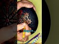 Dotting teardrops on mandala painted rock the easy way #rockpainting #stonepainting #dotmandala