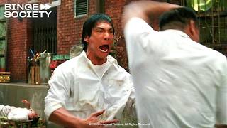 Dragon: The Bruce Lee Story: Kitchen Fight | Full Scene