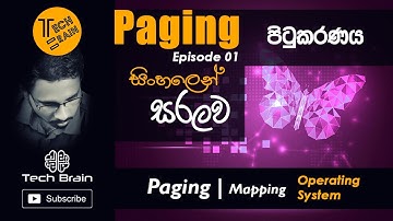 OS Paging | පිටුකරණය - EP01