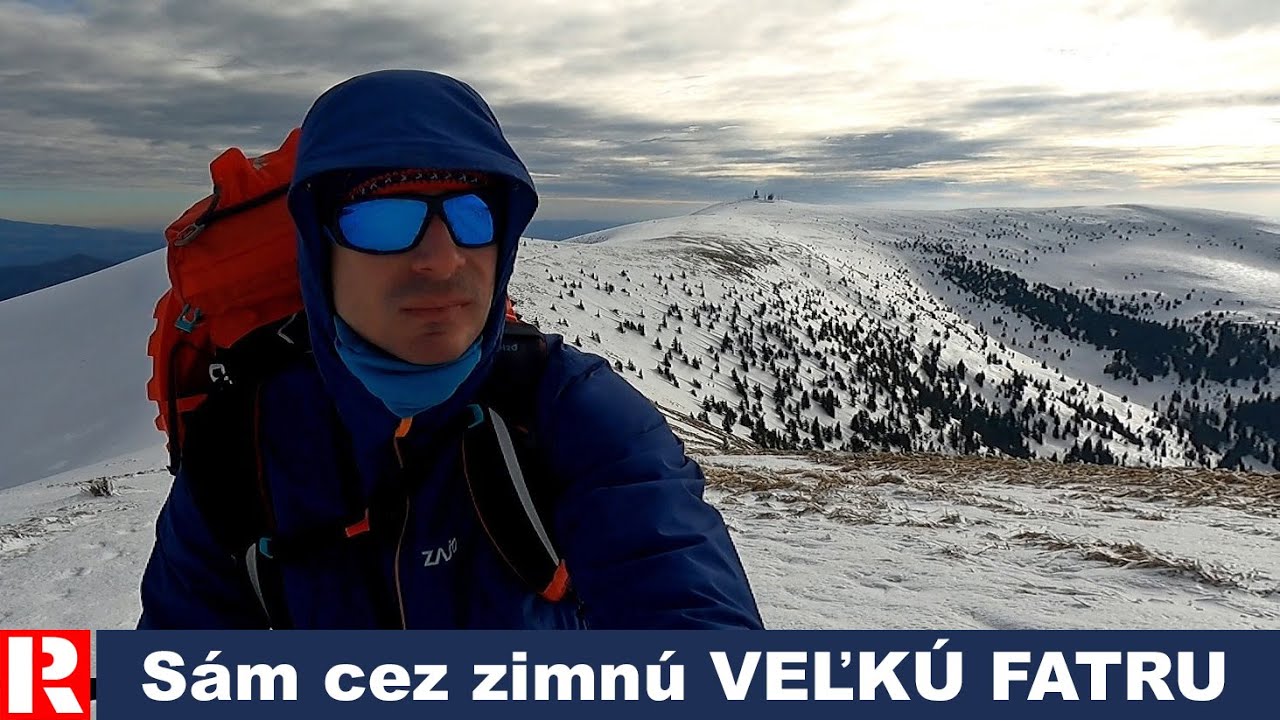 Sám cez zimnú VEĽKÚ FATRU