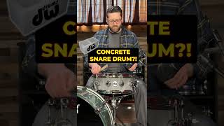 DW Solid CONCRETE Snare Drum! #drums #drummer #snaredrum