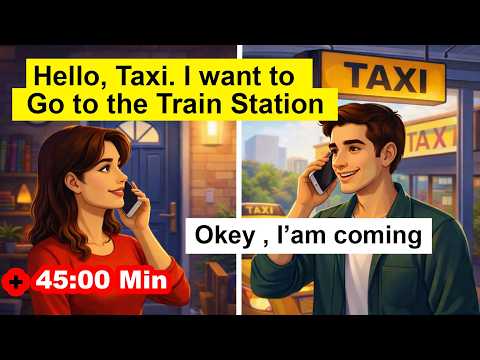 45 Minutes of Simple Travel English Conversations | Real English Dialogues (A2-B1)