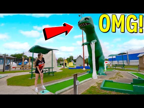 EPIC Old School Mini Golf Course!