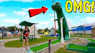 EPIC Old School Mini Golf Course!