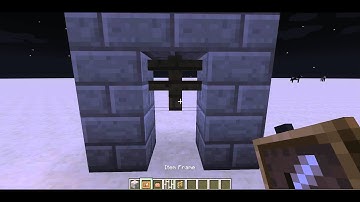 Minecraft - How to put 2 items in an item frame!