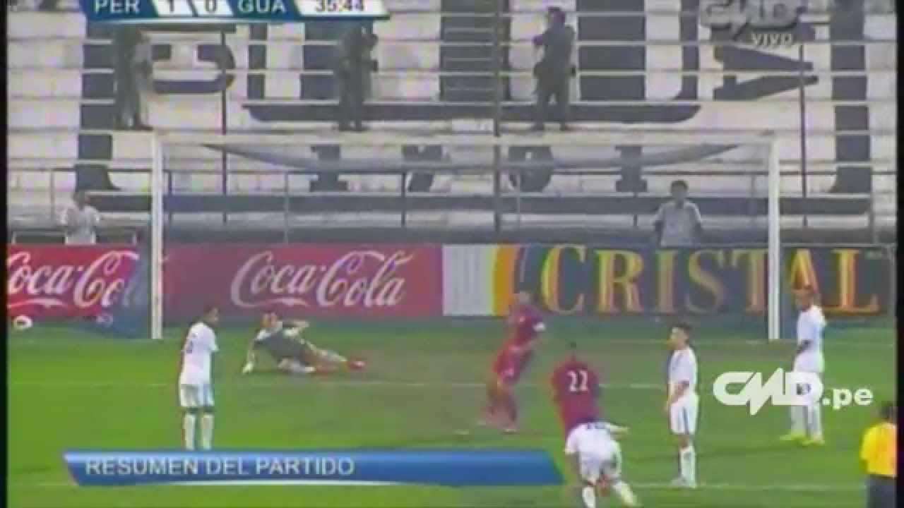 Перу - Гватемала 1:0 видео