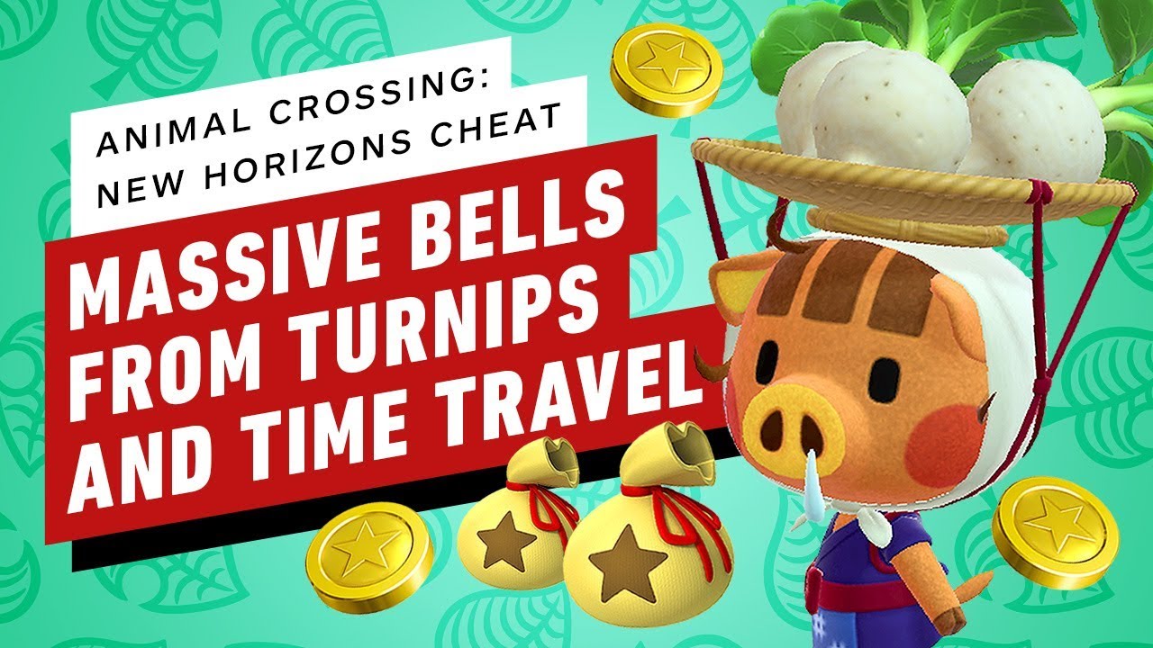 Animal Crossing New Horizons Cheat Massive Bells from Turnips and