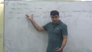 Transmission bandwidth of phase and frequency modulation, Communication Systems Lec 16/19