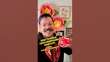 How To Build LEGO Minifigure Habitats! #legotutorial