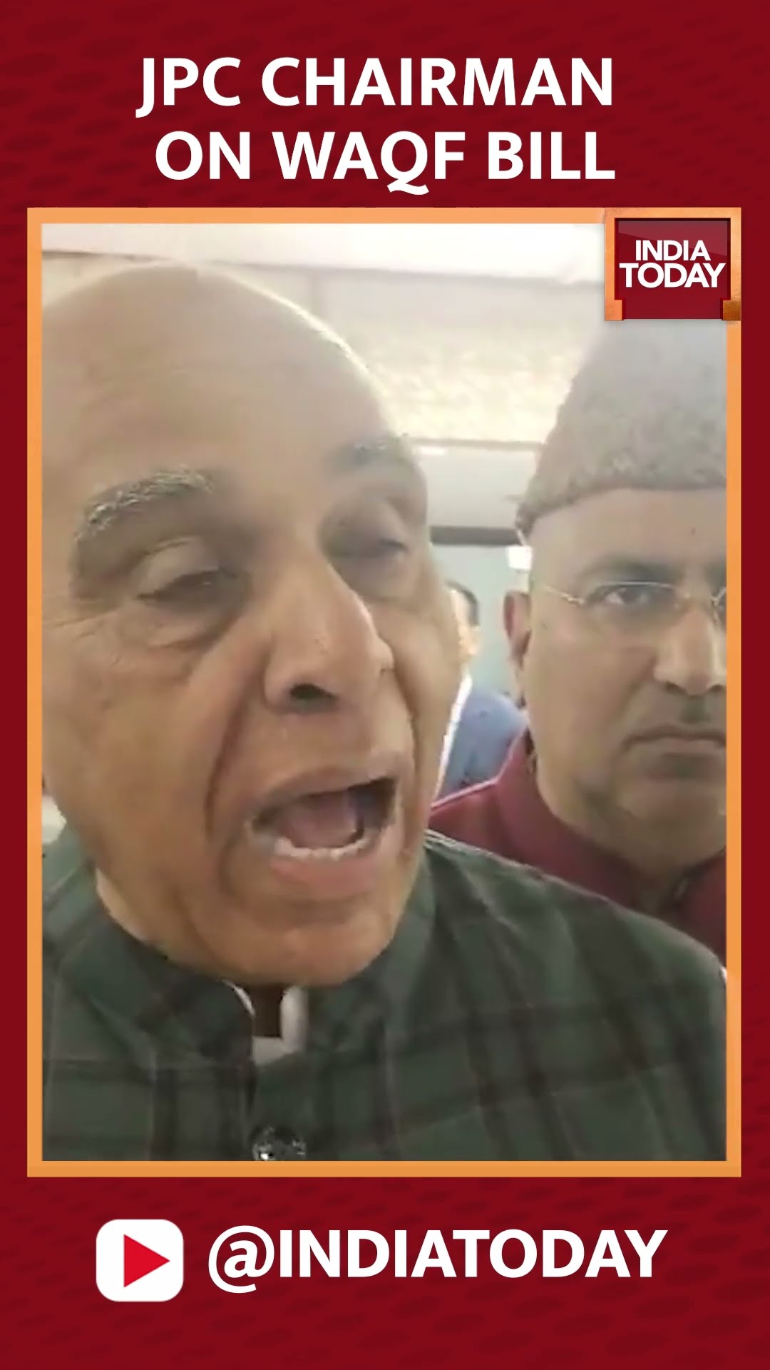 JPC Chairman Jagdambika Pal Speaks After The Conclusion Of JPC Meet On WAQF Amendment | #shorts