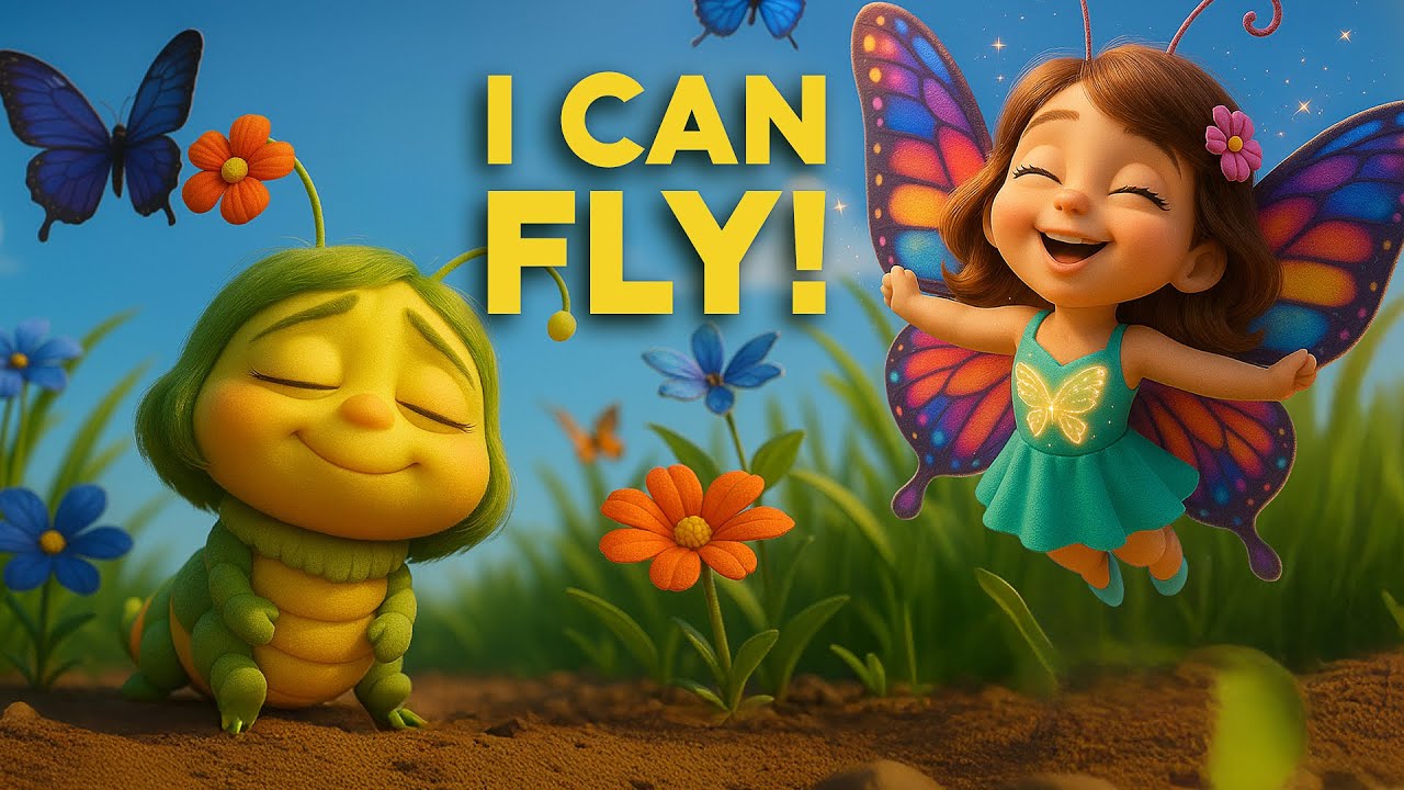 Believe in Yourself! 🦋 The Butterfly Song for Kids (Confidence & Patience)