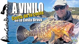 Pescando con VINILOS cerca de la COSTA.