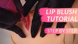 PERMANENT LIPS TUTORIAL - STEP BY STEP by Lola Klova 83,343 views 4 years ago 22 minutes