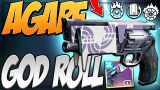 NEW AGAPE IS BEYOND INSANE (PvE God Roll) | Destiny 2 The Edge of Fate