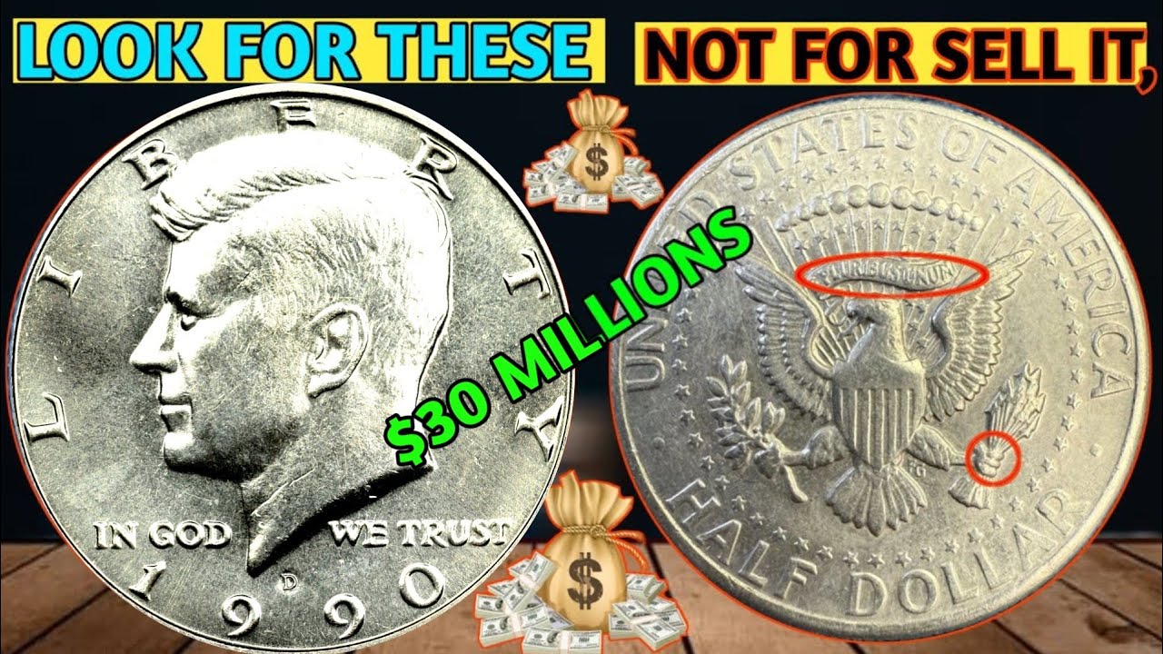 WORTH $165 MILLION 1990-D kennedy Half dollar – ULTRA UNIQUE COIN EVERYONE SHOULD KNOW About!