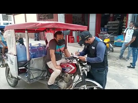 En operativo, intervienen a conductores de trimóviles por habilitación vehicular