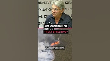Why widespread prescribed burns aren