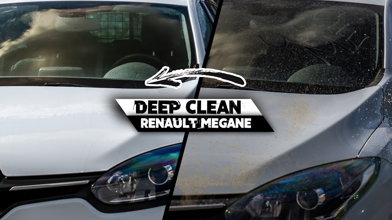 Renault Megane DEEP CLEAN // ASMR  