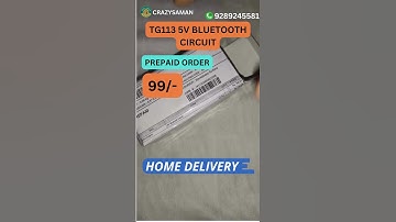 TG 113 Bluetooth Circuit Board | Bluetooth Amplifier Wireless Hi-Fi Module #bluetoothmodule #tg113