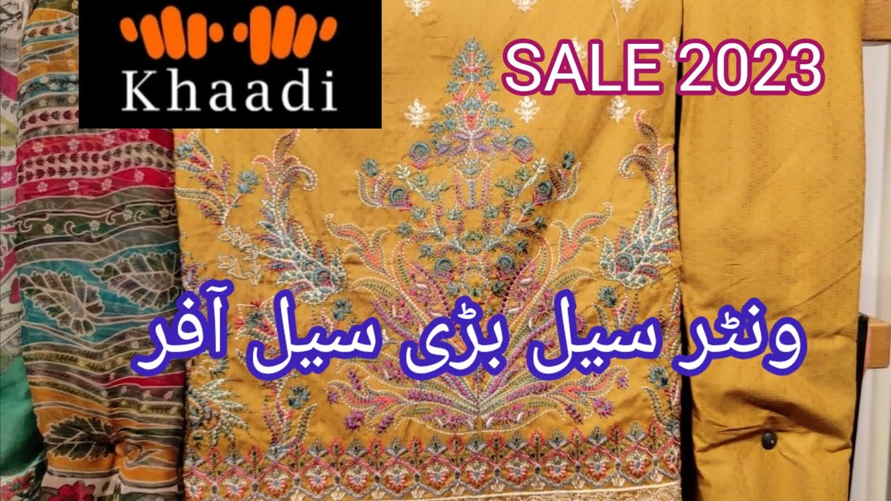 khaadi sale / khaadi sale today / khaadi winter sale 2023 / Fari Super Style