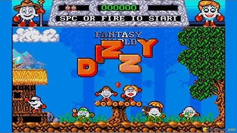 Dizzy: Fantasy World of Dizzy gameplay (PC Game, 1989)