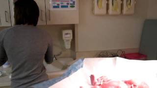 First Bath By Aunt Jeanne