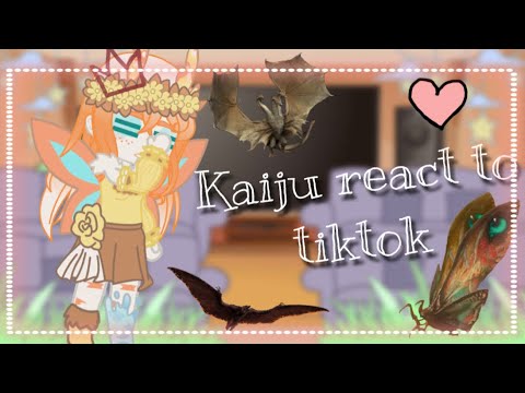 ꧁ kaiju react to tiktok ꧂ // Gacha Club // mona gacha