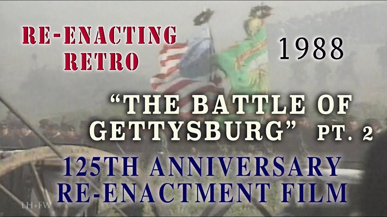 Re enacting Retro   125th Anniversary Gettysburg Re enactment   PT 2