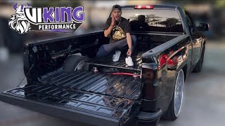 I Lowered My New Silverado 4Link & Coilovers