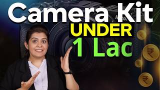 I Built a FULL Camera Kit Under ₹1 Lakh 😳 Here’s What You Get! |#nikon #meike #photographyeducators